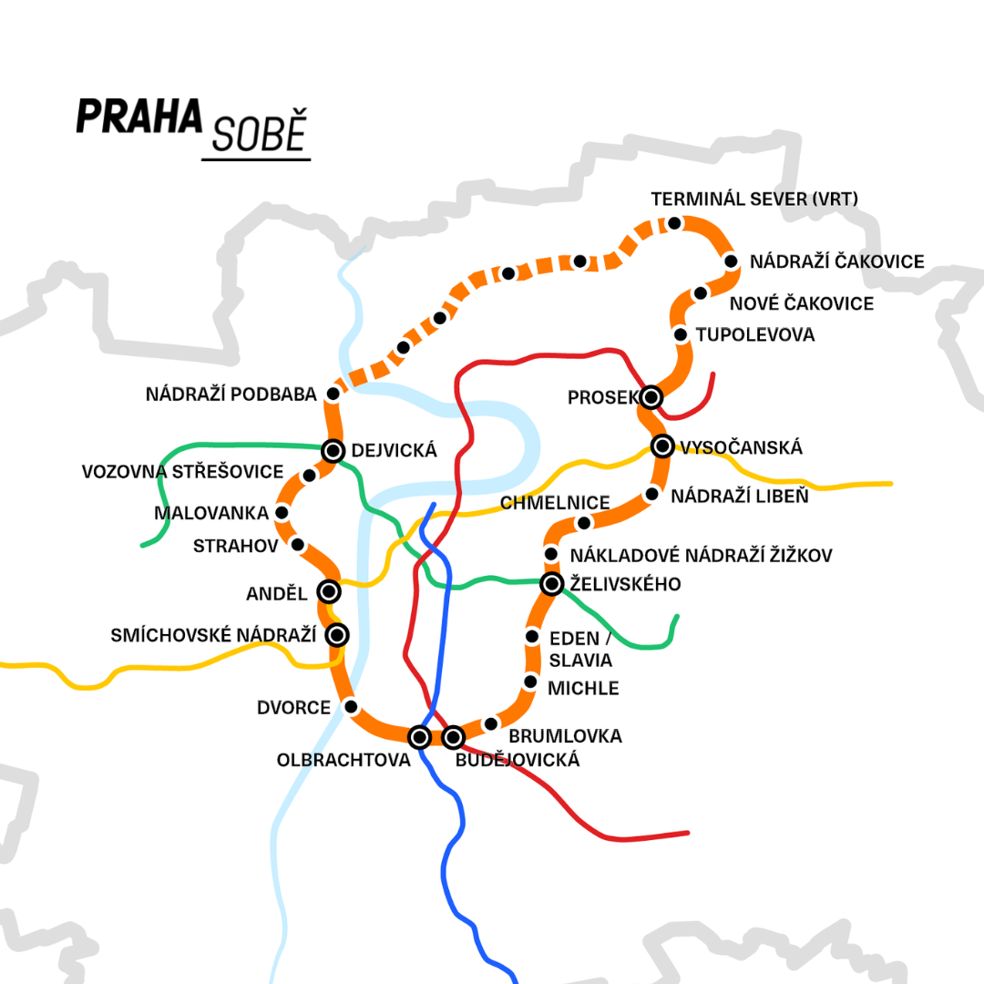 Metro O PRAHA 6 SOBĚ