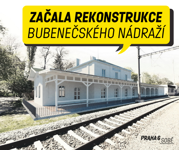Na začátku července jsme zahájili rekonstrukci bývalého Bubenečského nádraží. 🏗️