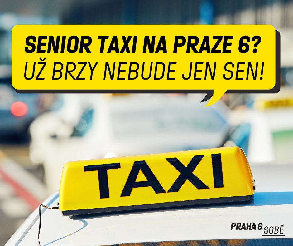 Senior taxi na Praze 6