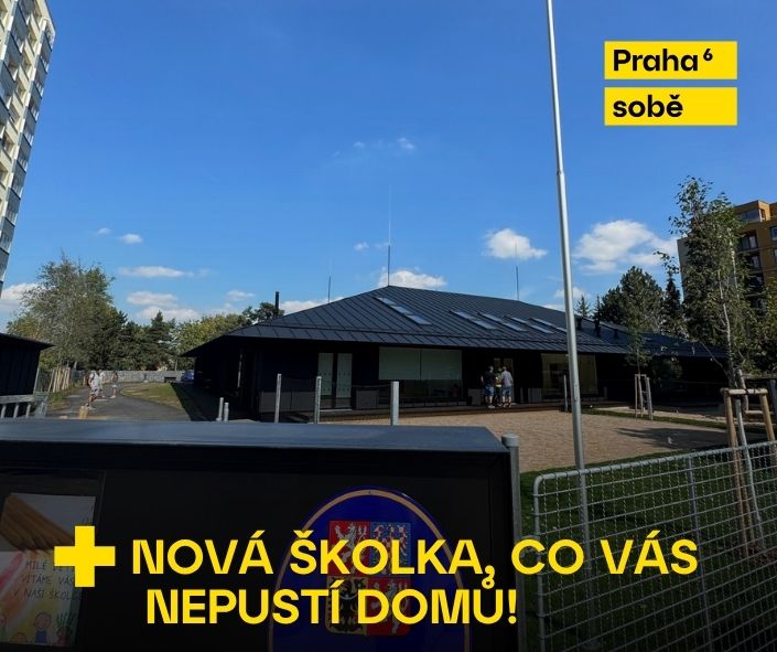 Nová mateřská škola ve Vokovicích v Praze 6
