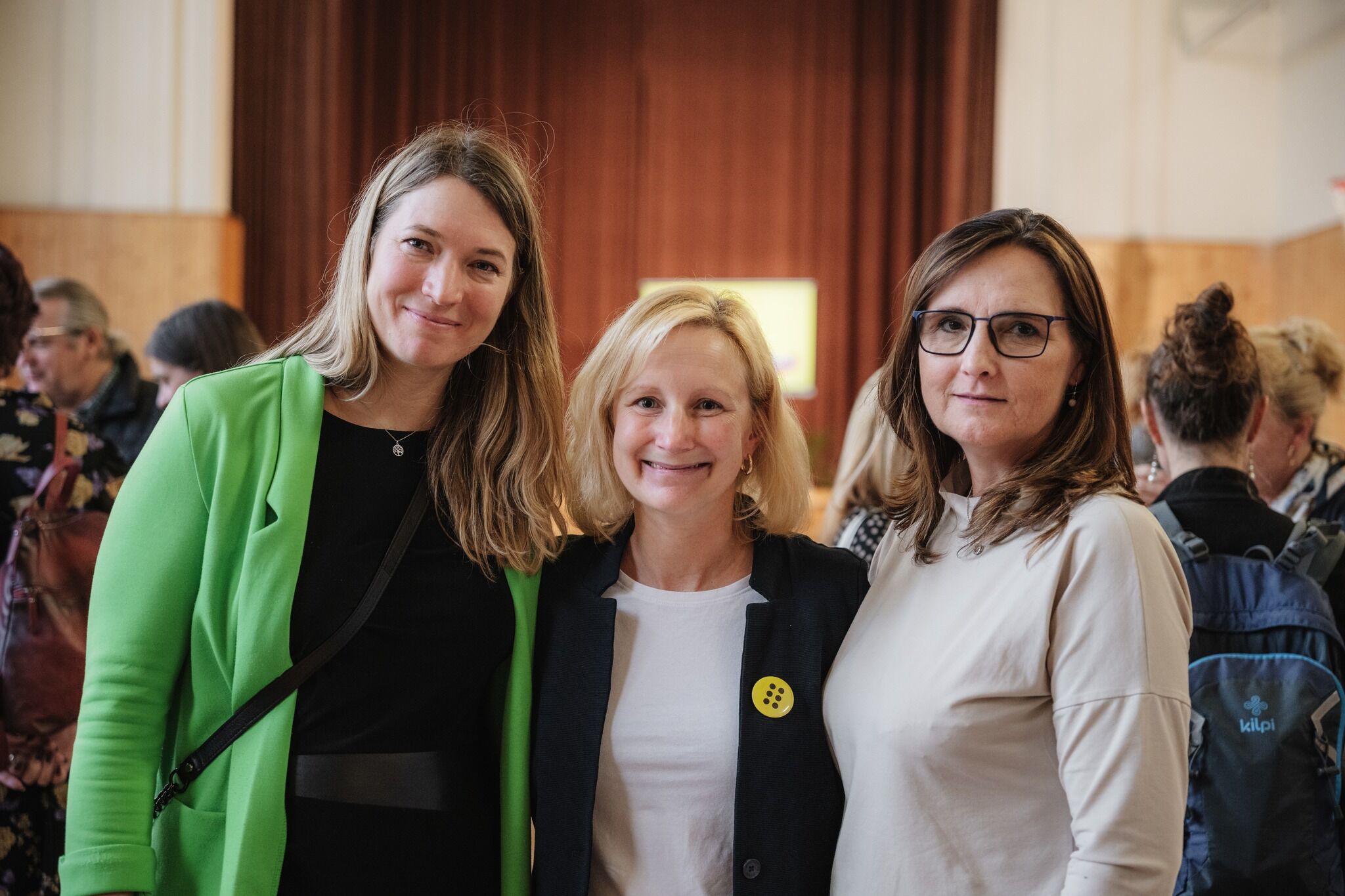 Mariana Čapková na veletrhu služeb pro podporu ohrožených rodin v Praze 6