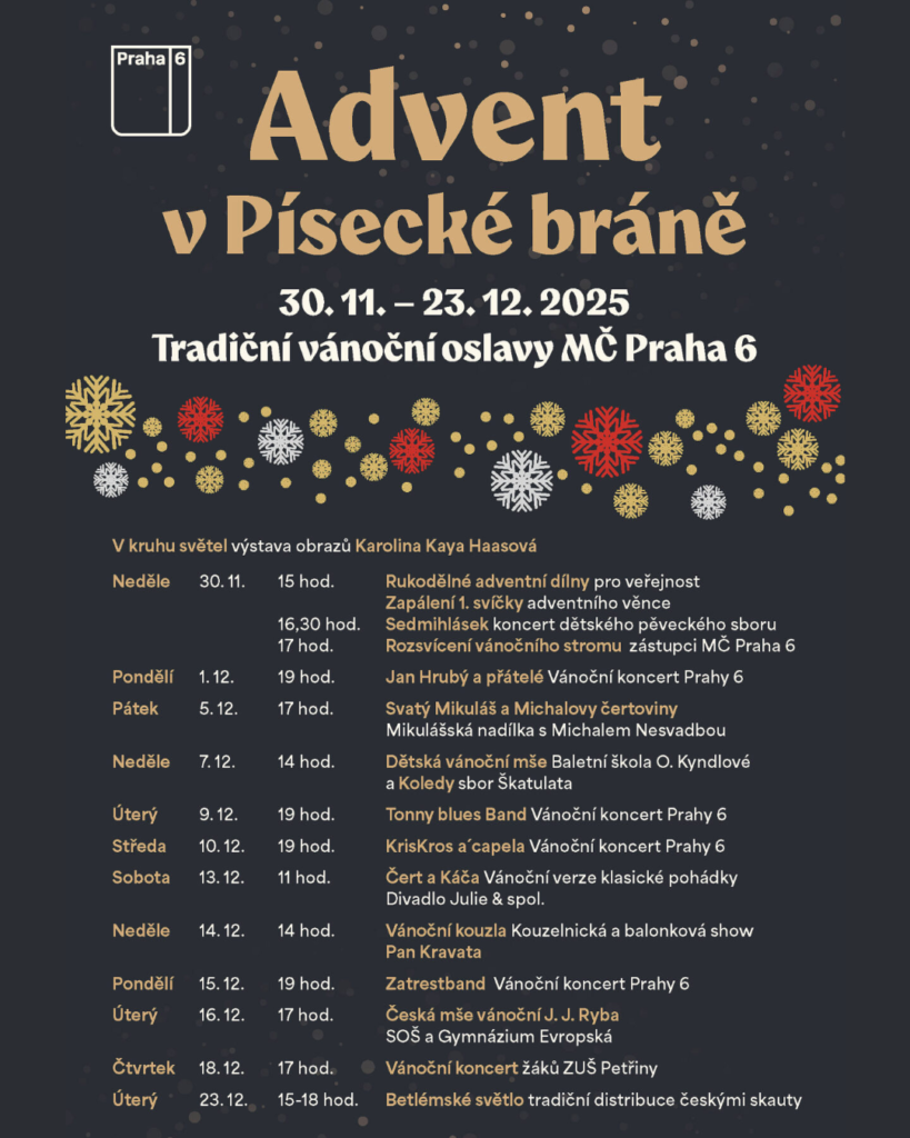 Advent v Písecké bráně je v plném proudu