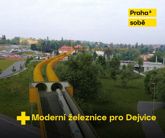 Podzemní železnice pod Stromovkou – modernizace trati Stromovka–Dejvice