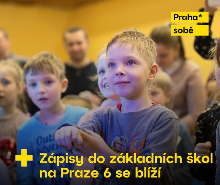 Zápisy do základních škol Praha 6 – informace pro rodiče budoucích prvňáčků