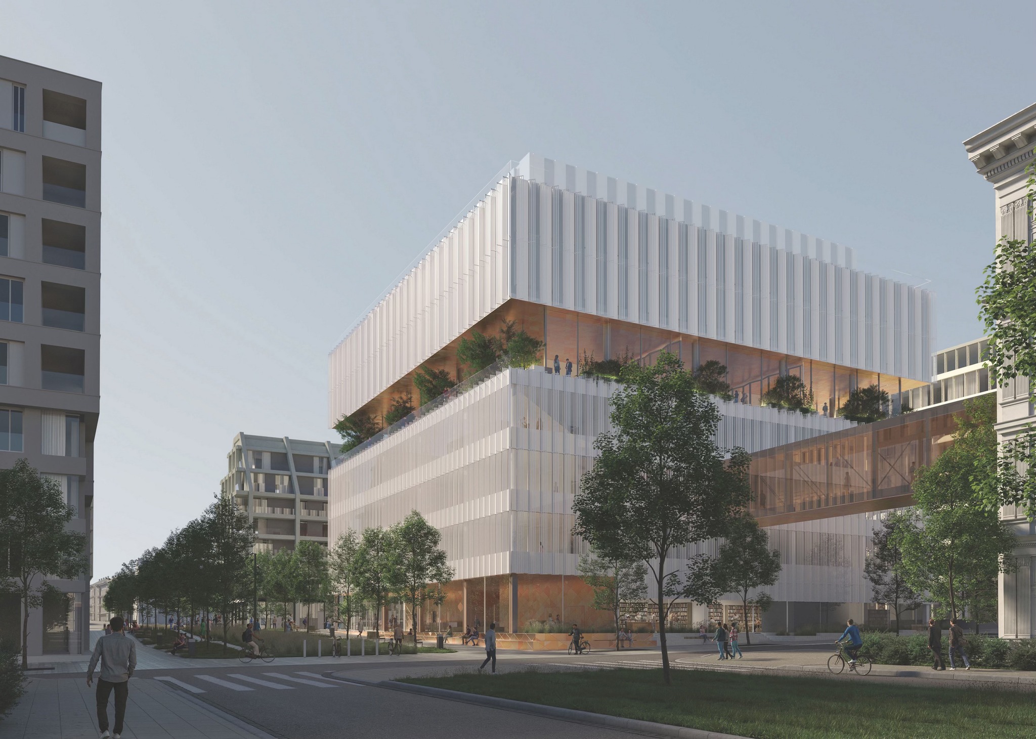 Nová budova VŠCHT na Vítězném náměstí v Praze 6 – vítězný architektonický návrh