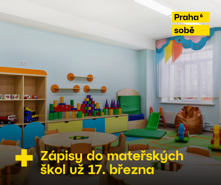 Zápisy do mateřských škol Praha 6 – registrace a přijímací řízení