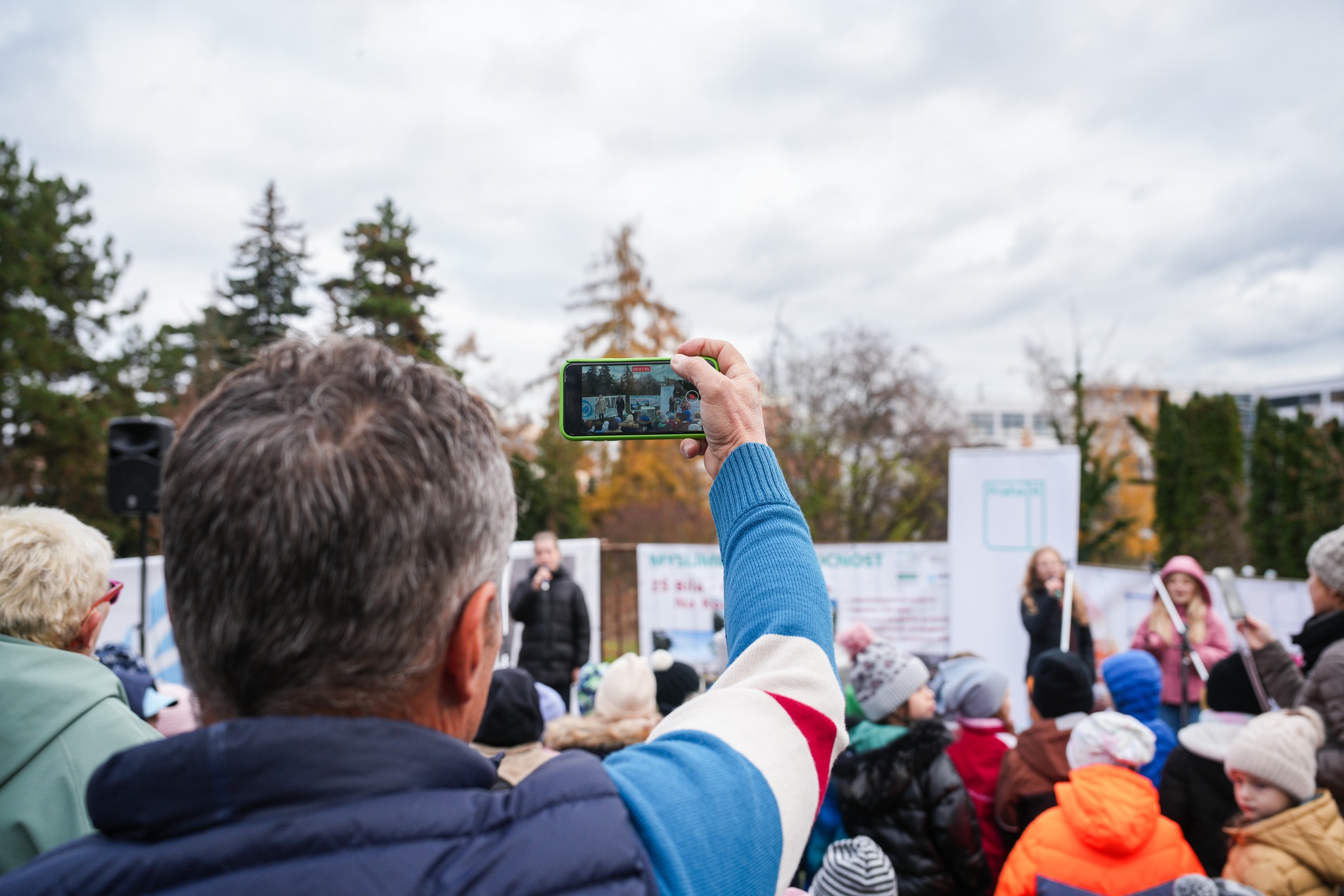 Zahájení stavby nové budovy základní školy Praha 6 slavnostní akce