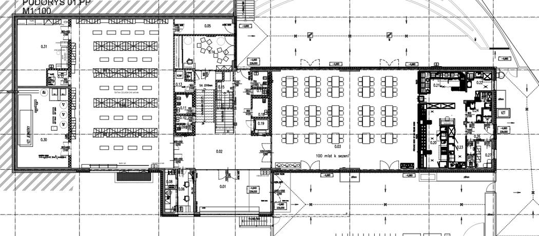 Vizualizace nové budovy ZŠ Bílá Praha 6 moderní architektura školy