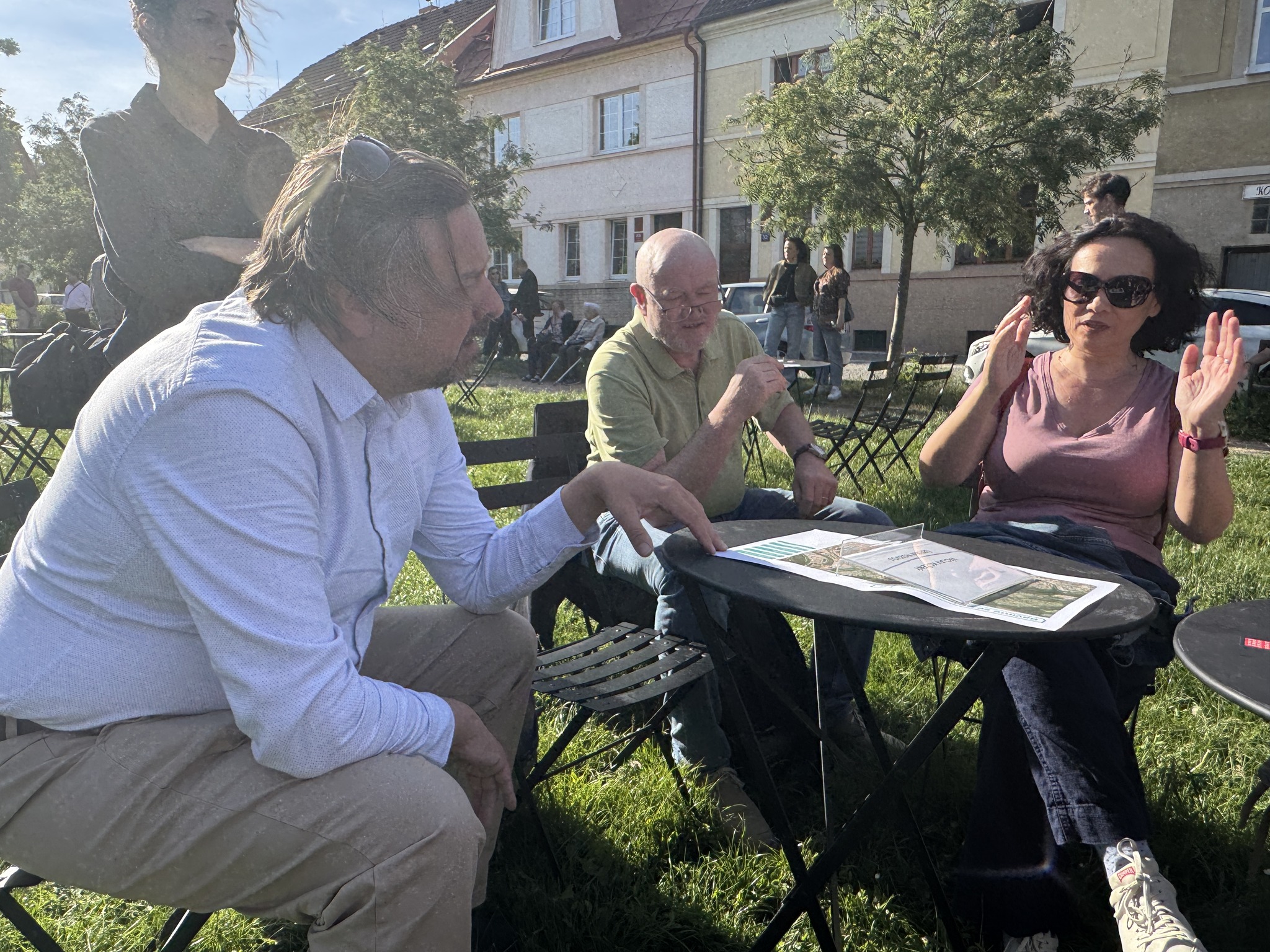 Sousedské setkání Bavíme se o Hanspaulce s obyvateli Praha 6