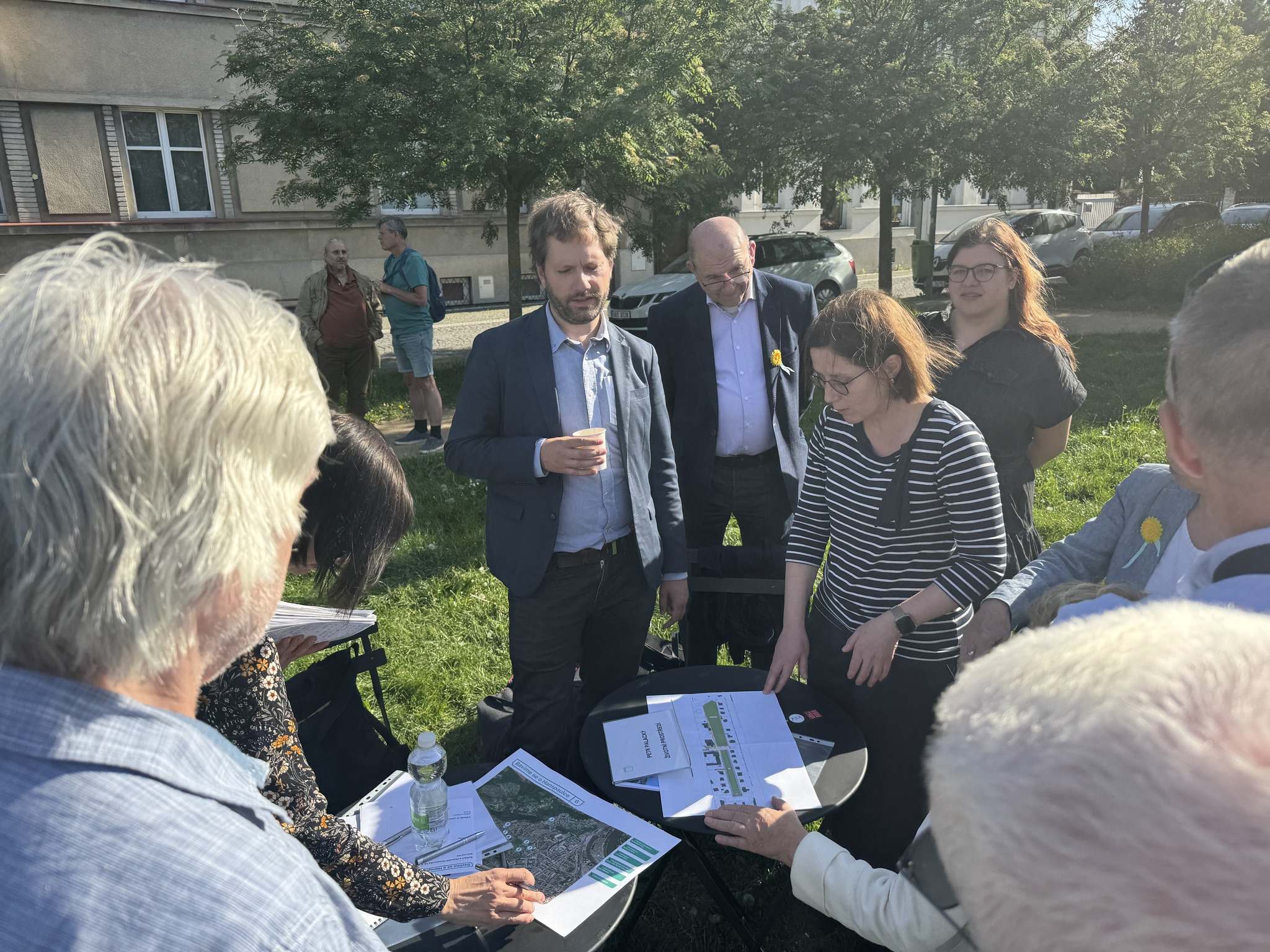 Sousedské setkání Bavíme se o Hanspaulce s obyvateli Praha 6