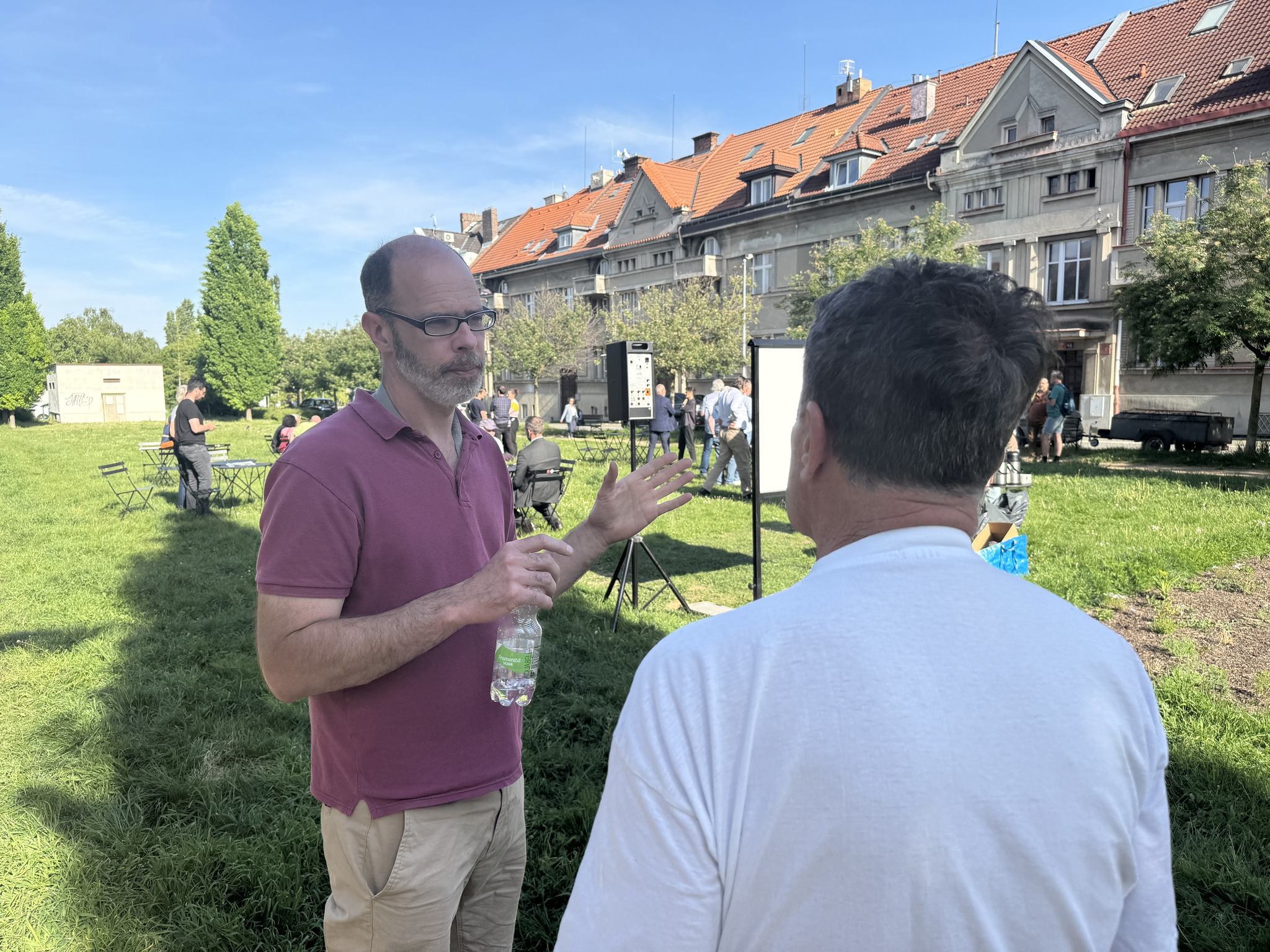 Sousedské setkání Bavíme se o Hanspaulce s obyvateli Praha 6