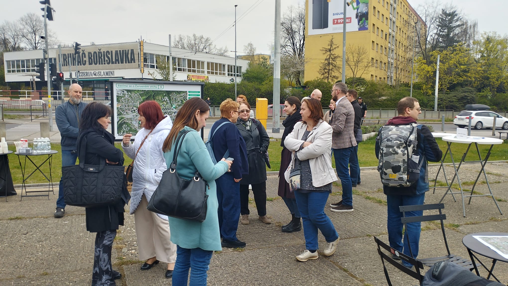 Komunitní setkání Praha 6 káva a neformální debata s obyvateli