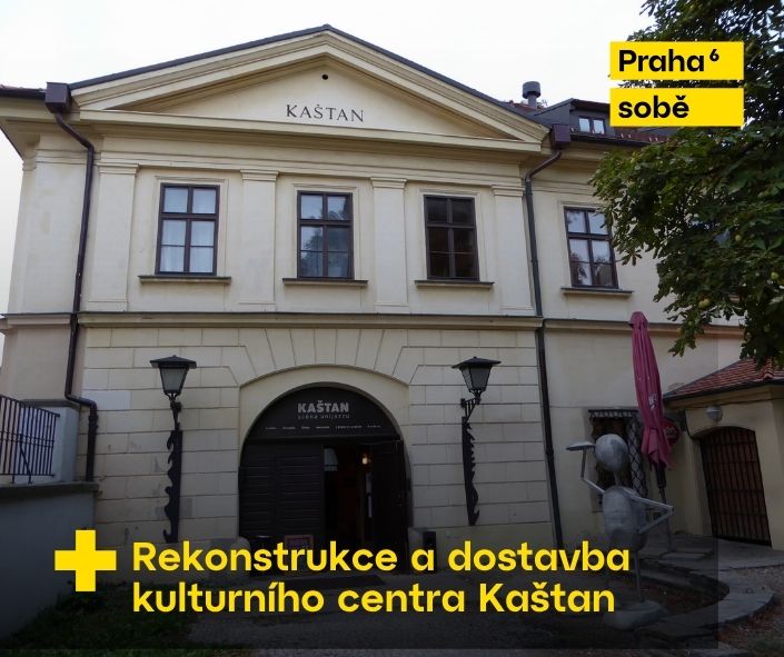 Kulturní centrum Kaštan v Břevnově na Bělohorské ulici
