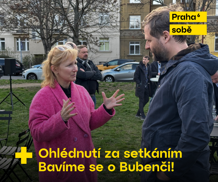 Místostarostka Mariana Čapková na setkání s občany Praha 6 Bubeneč
