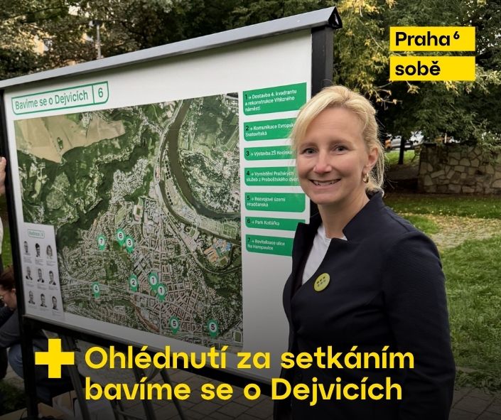 Veřejná debata s obyvateli Dejvic o rozvoji Prahy 6