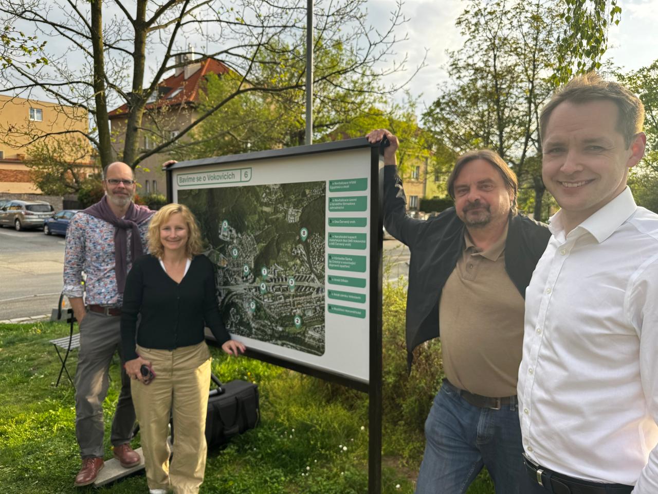 Diskuze s obyvateli Vokovic a Červeného vrchu Praha 6