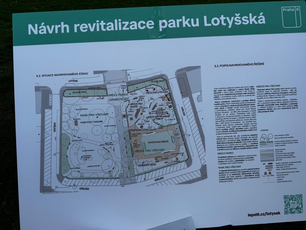 Sousedské setkání Bavíme se o Bubenči Praha 6 v parku Lotyšská