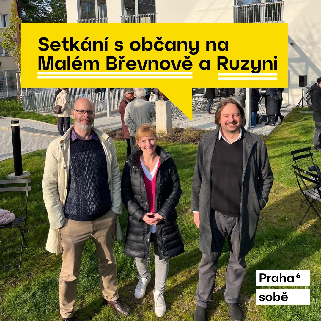 Veřejné setkání Prahy 6 sobě v parku Malý Břevnov