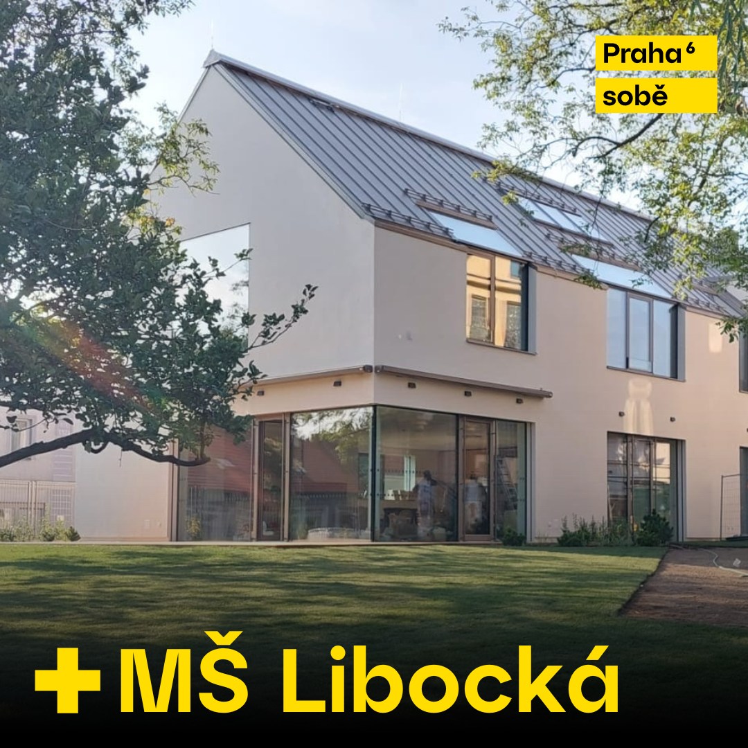 Nová přístavba mateřské školy Libocká na Praze 6