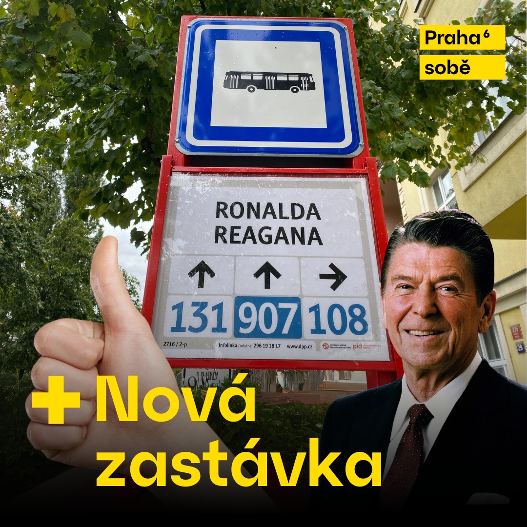 Nová autobusová zastávka v Bubenči na Praze 6