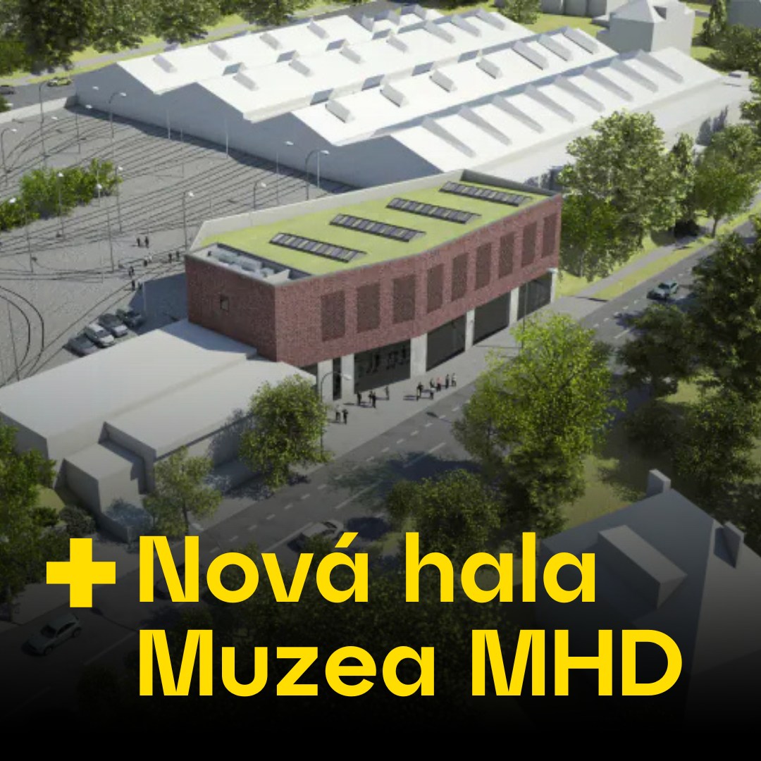 Historické autobusy v Muzeu MHD Praha