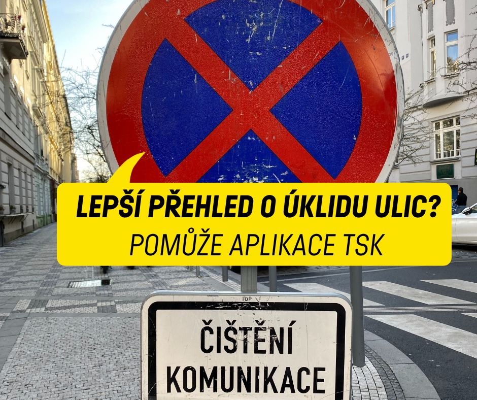 Aplikace TSK-INFO pro sledování čištění ulic