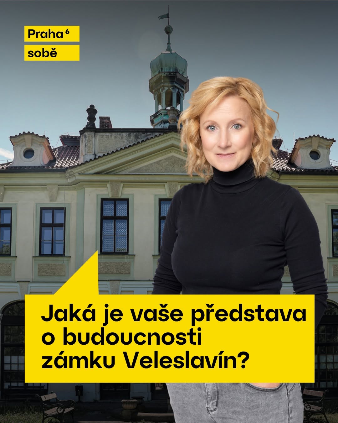 Zámek Veleslavín a jeho budoucí využití pro veřejnost